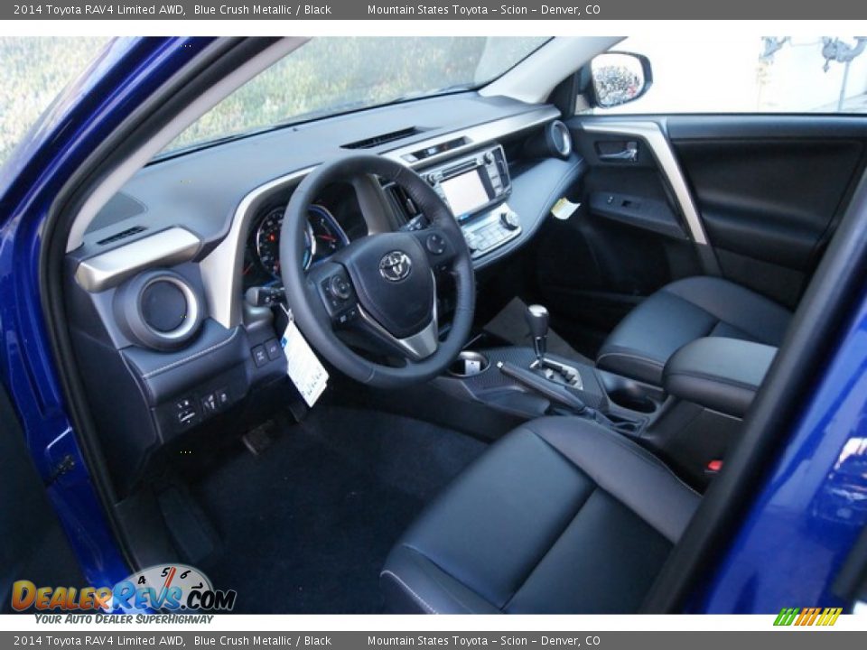 2014 Toyota RAV4 Limited AWD Blue Crush Metallic / Black Photo #5