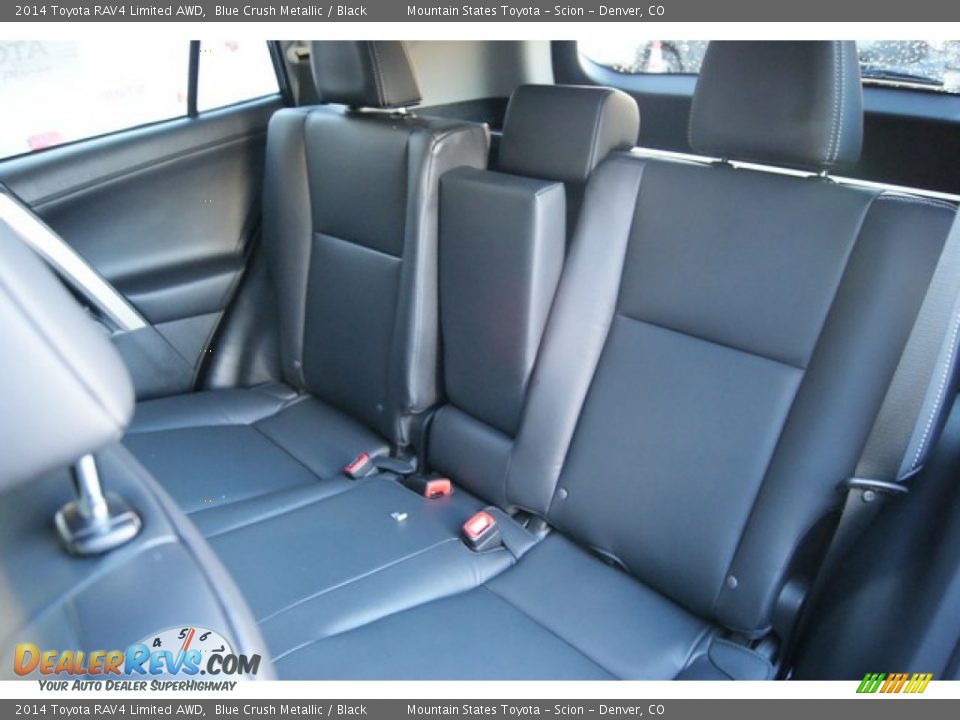 2014 Toyota RAV4 Limited AWD Blue Crush Metallic / Black Photo #7