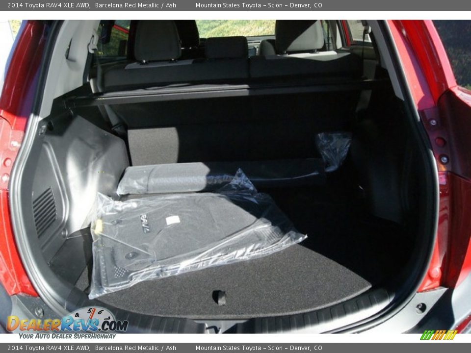 2014 Toyota RAV4 XLE AWD Barcelona Red Metallic / Ash Photo #8