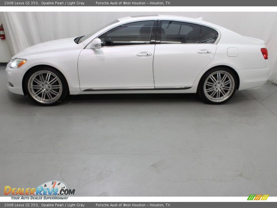 2008 Lexus GS 350 Opaline Pearl / Light Gray Photo #4