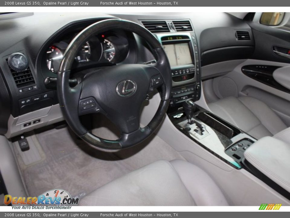 Light Gray Interior - 2008 Lexus GS 350 Photo #14