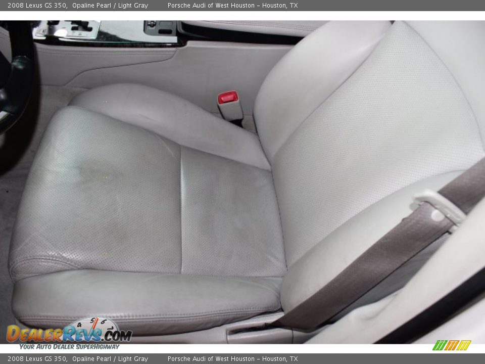 Front Seat of 2008 Lexus GS 350 Photo #15