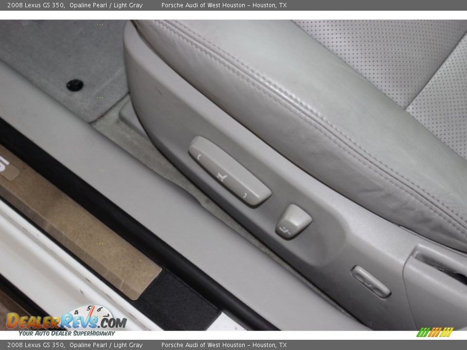 2008 Lexus GS 350 Opaline Pearl / Light Gray Photo #16