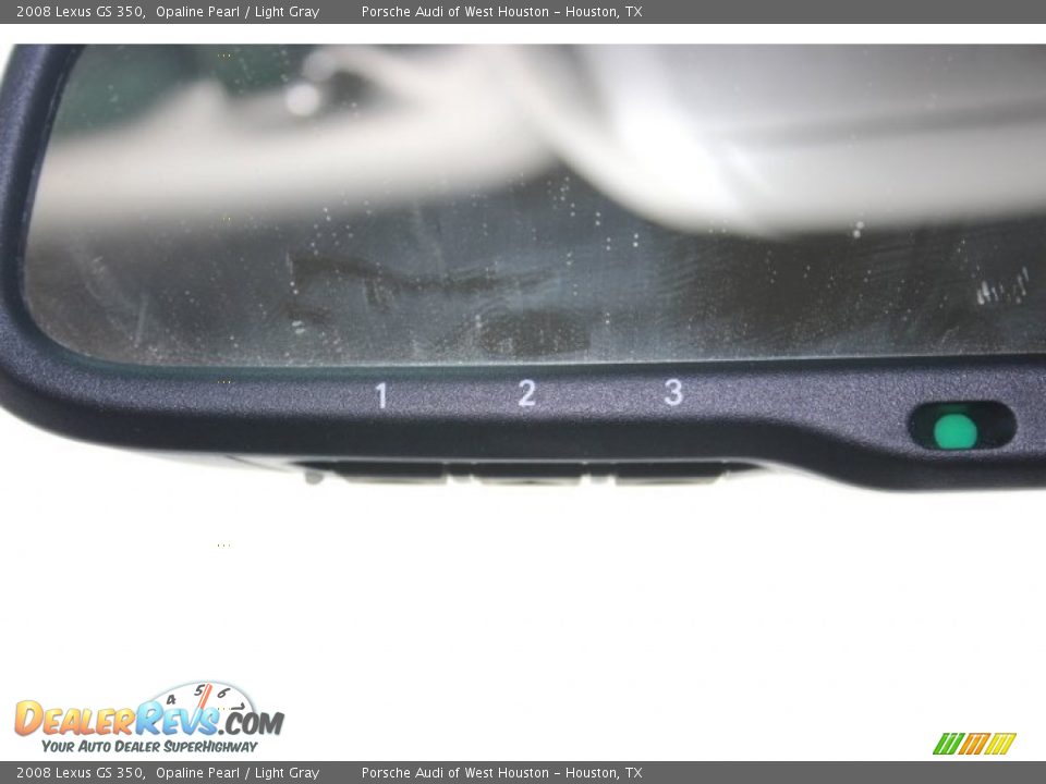 2008 Lexus GS 350 Opaline Pearl / Light Gray Photo #20