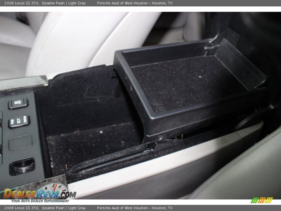 2008 Lexus GS 350 Opaline Pearl / Light Gray Photo #26