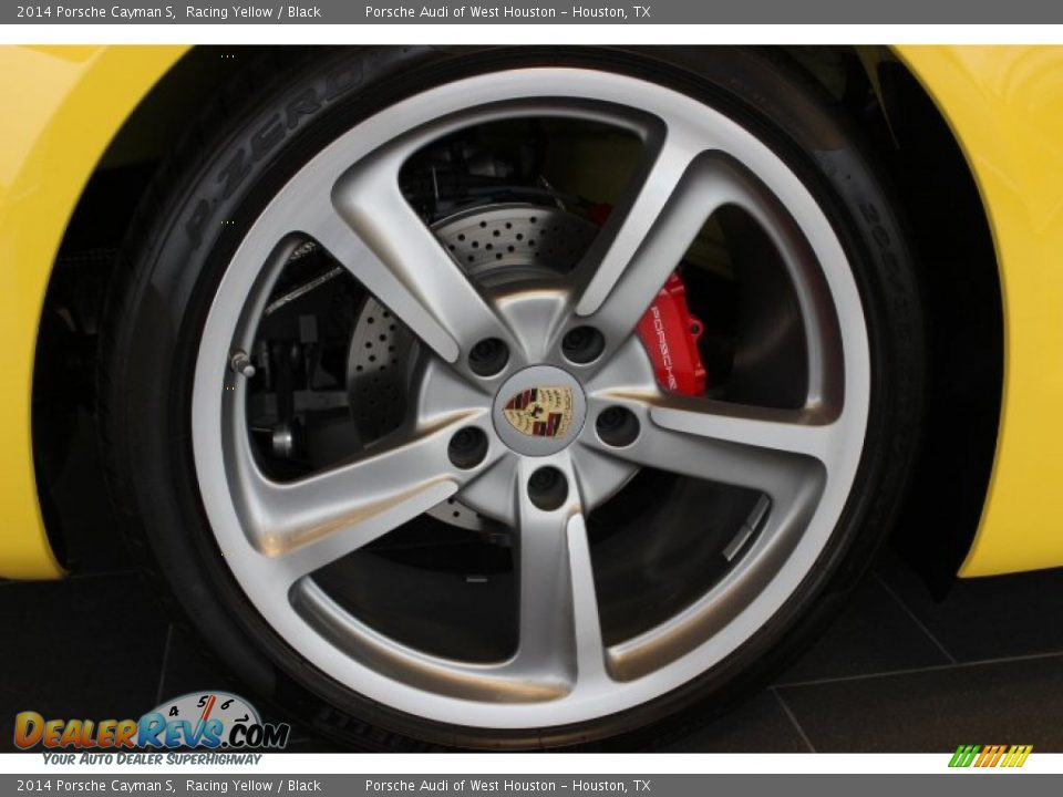 2014 Porsche Cayman S Racing Yellow / Black Photo #9
