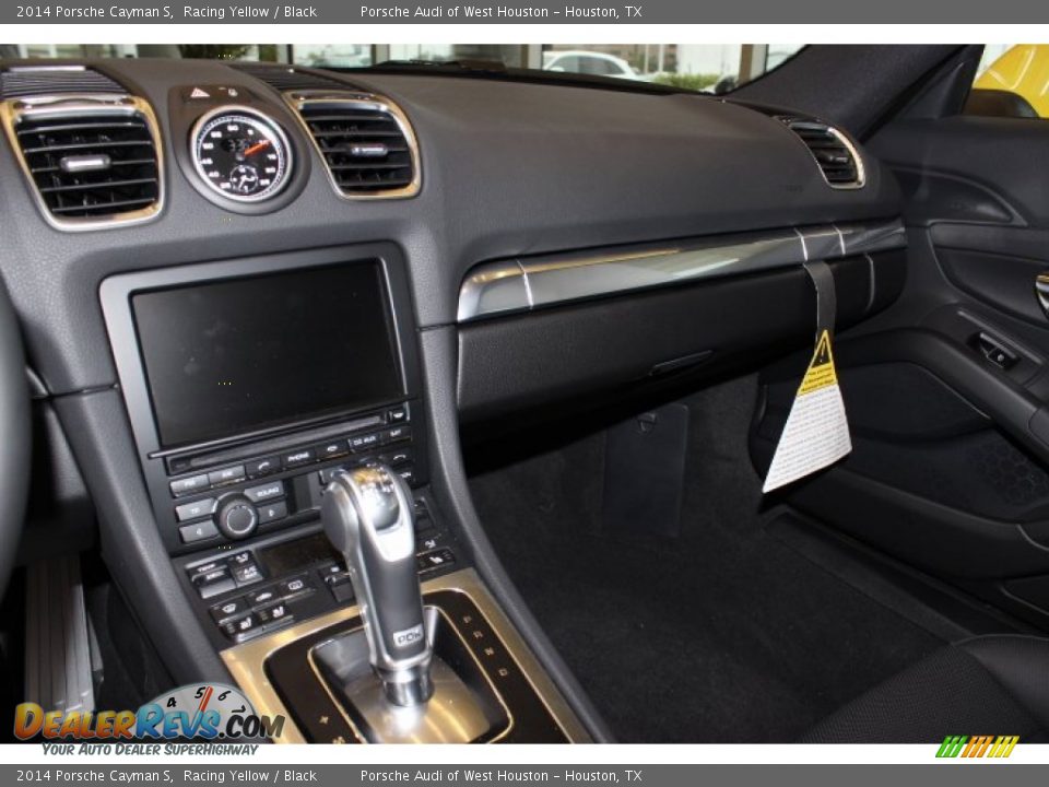 2014 Porsche Cayman S Racing Yellow / Black Photo #14