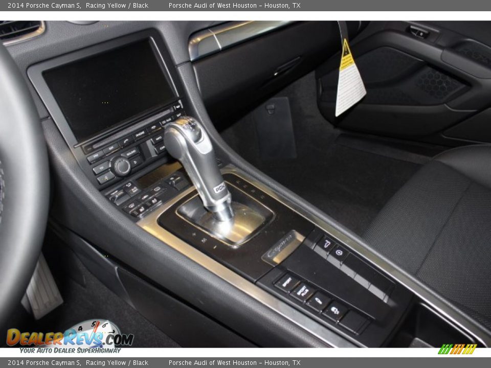2014 Porsche Cayman S Racing Yellow / Black Photo #15
