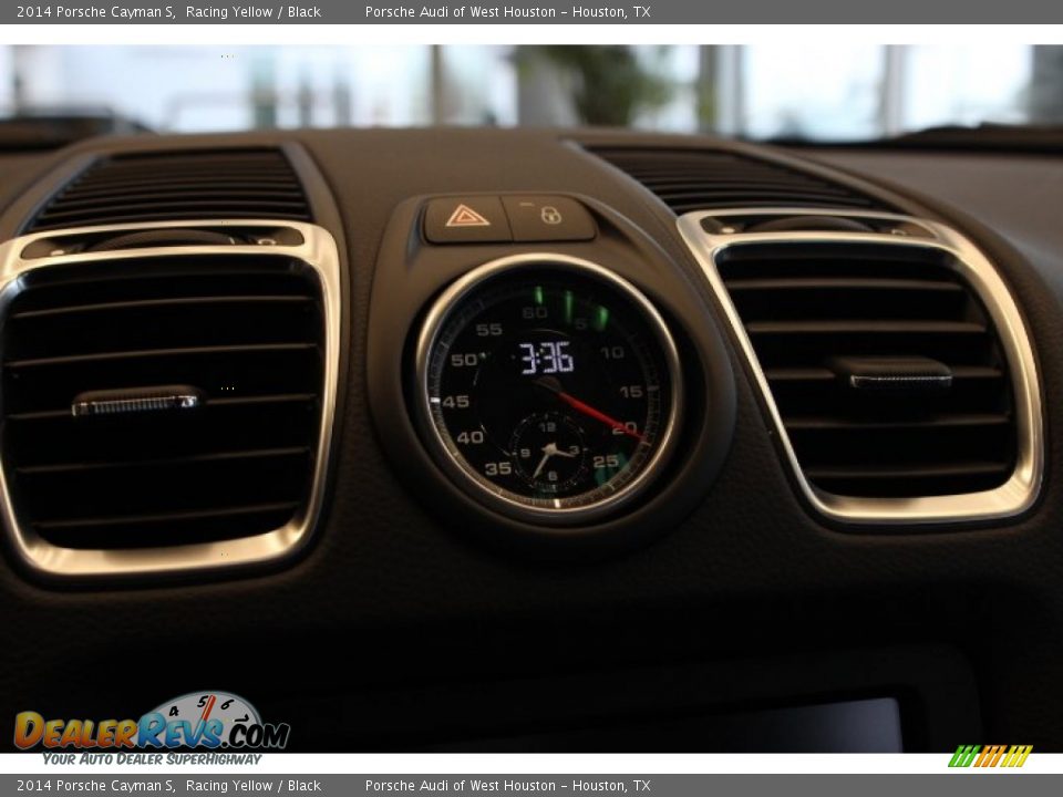 2014 Porsche Cayman S Racing Yellow / Black Photo #17