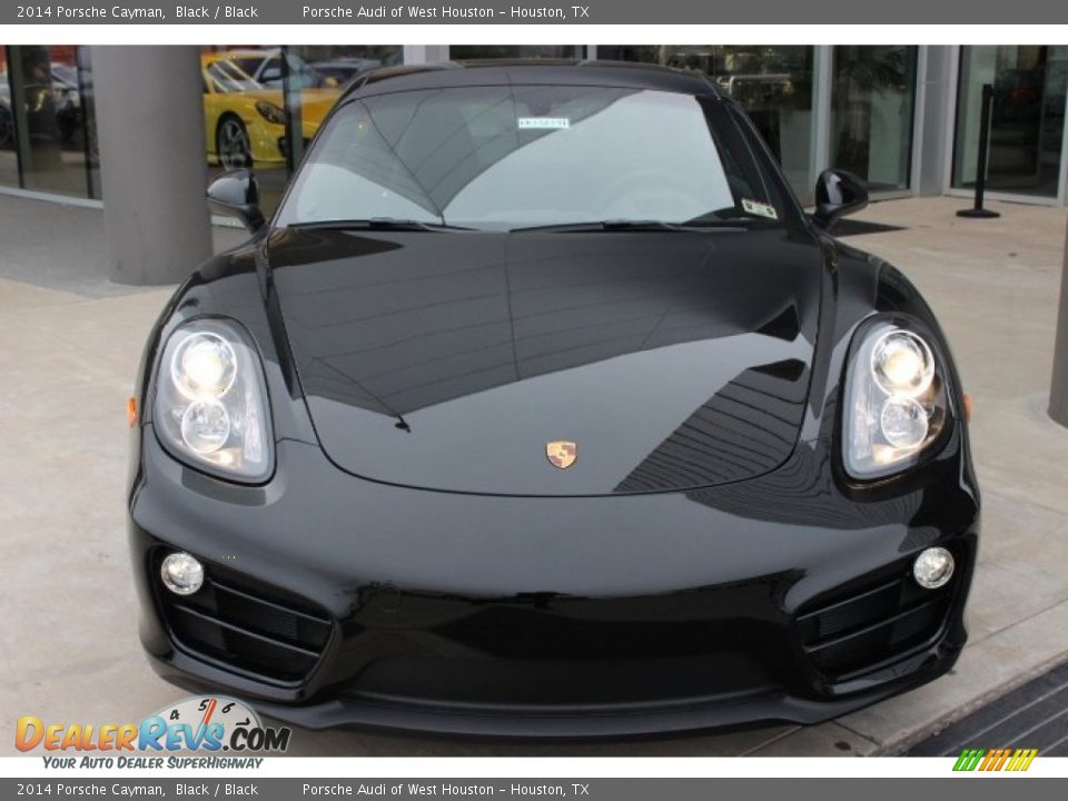 2014 Porsche Cayman Black / Black Photo #2