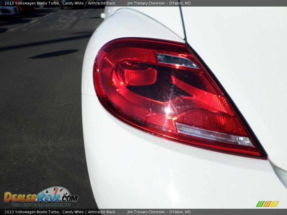 2013 Volkswagen Beetle Turbo Candy White / Anthracite Black Photo #4