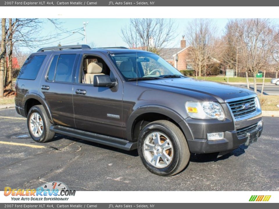 Front 3/4 View of 2007 Ford Explorer XLT 4x4 Photo #8