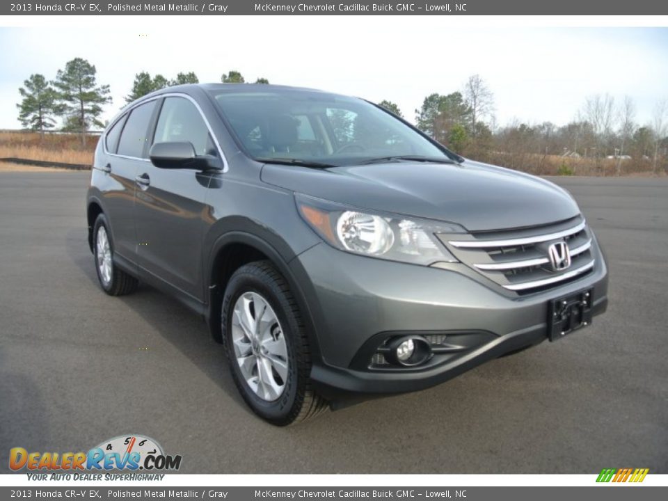 2013 Honda CR-V EX Polished Metal Metallic / Gray Photo #1