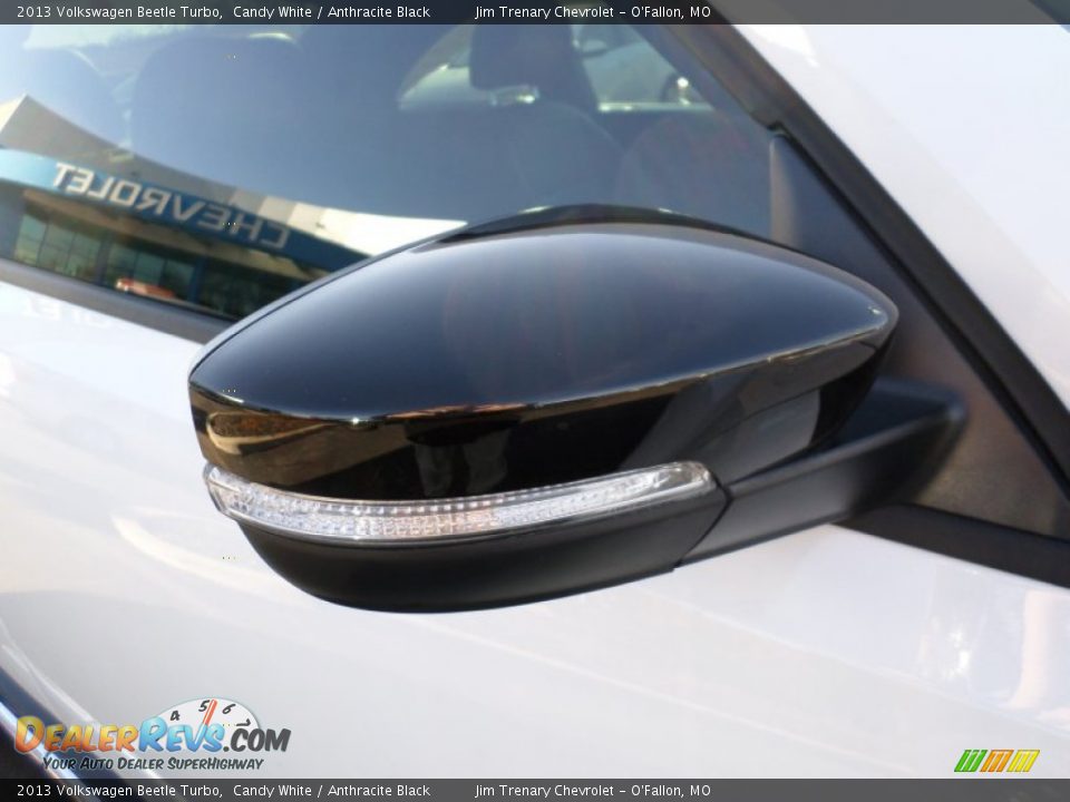 2013 Volkswagen Beetle Turbo Candy White / Anthracite Black Photo #14