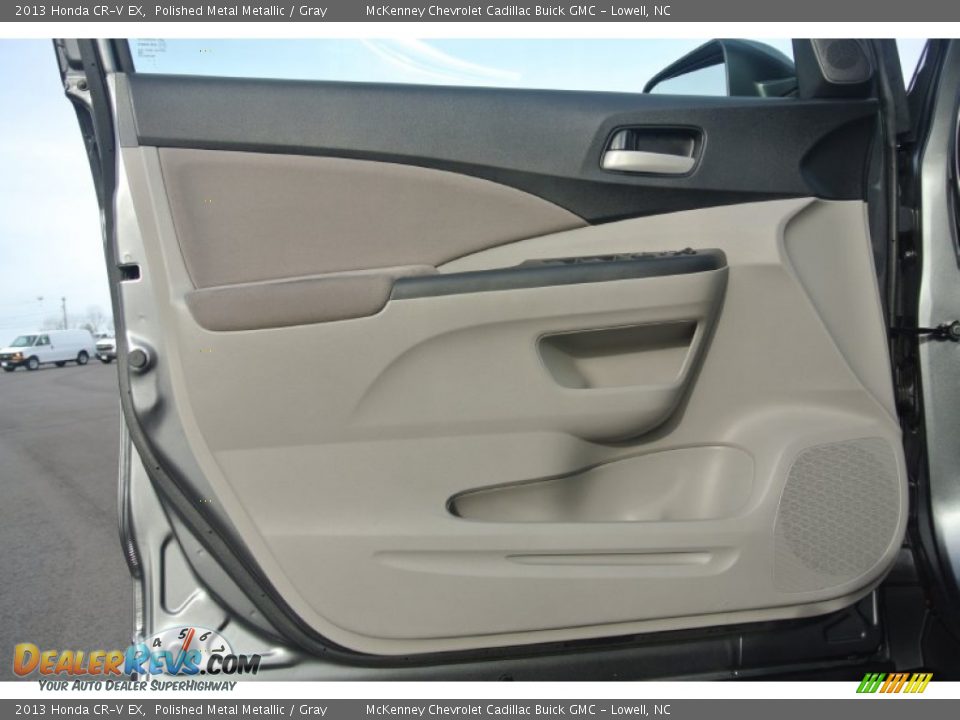 2013 Honda CR-V EX Polished Metal Metallic / Gray Photo #7