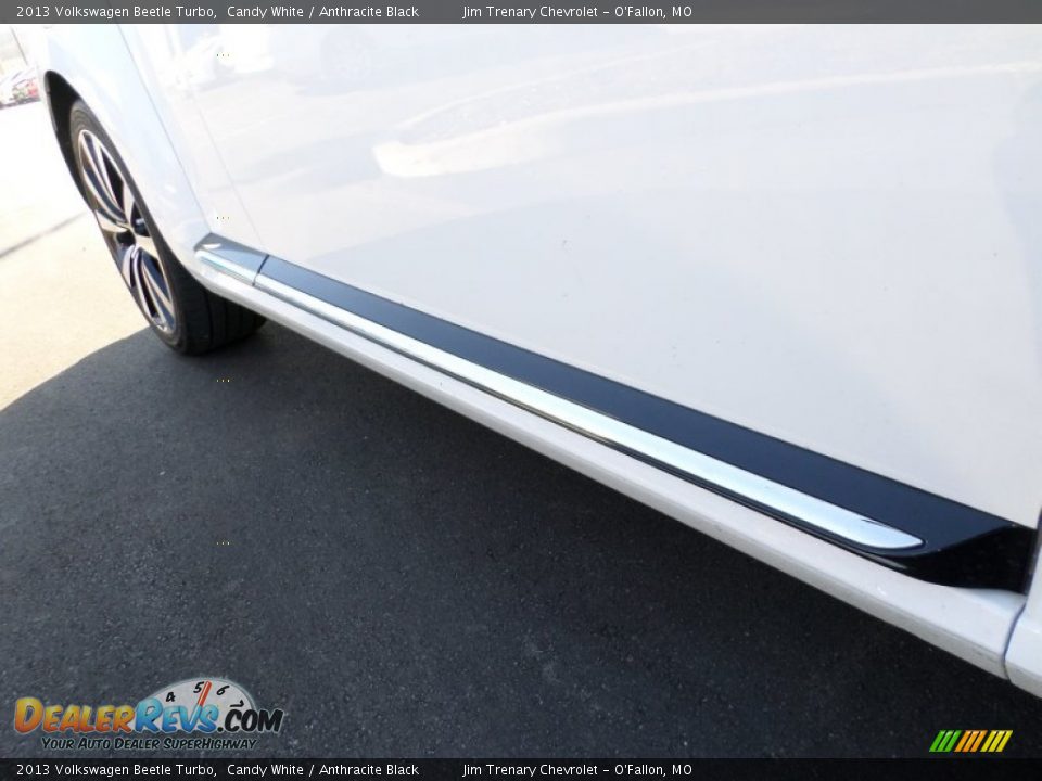 2013 Volkswagen Beetle Turbo Candy White / Anthracite Black Photo #15