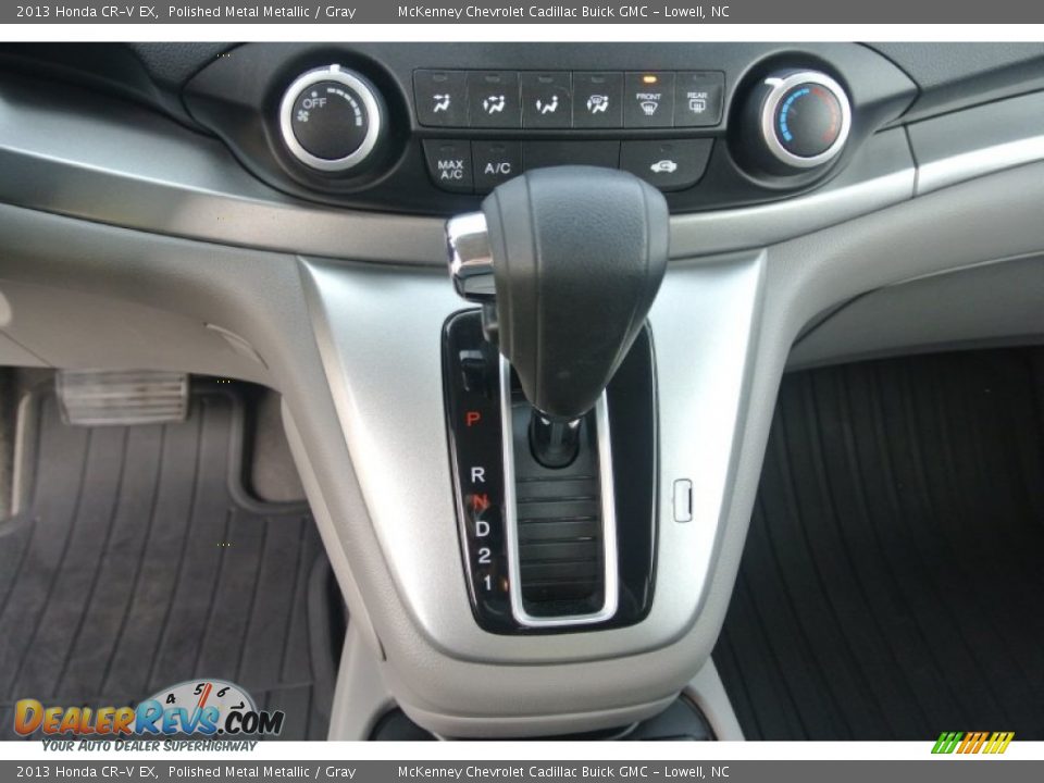 2013 Honda CR-V EX Polished Metal Metallic / Gray Photo #10
