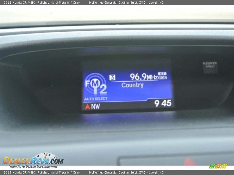 2013 Honda CR-V EX Polished Metal Metallic / Gray Photo #12