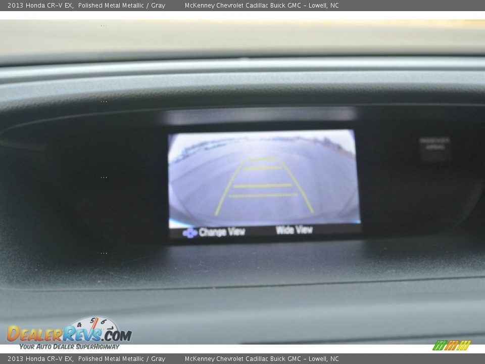 2013 Honda CR-V EX Polished Metal Metallic / Gray Photo #13