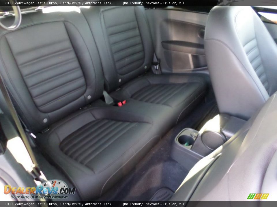 2013 Volkswagen Beetle Turbo Candy White / Anthracite Black Photo #21