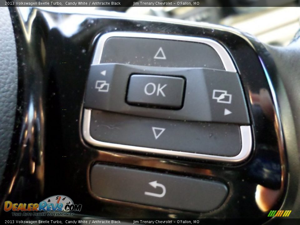2013 Volkswagen Beetle Turbo Candy White / Anthracite Black Photo #23