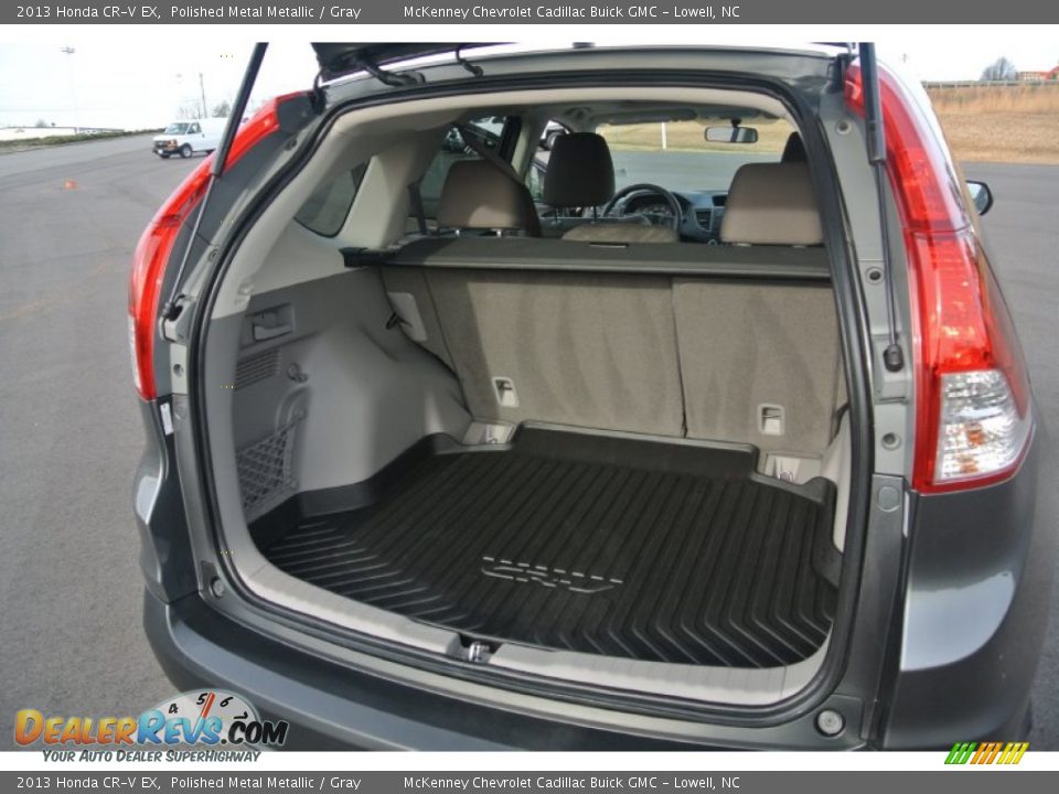 2013 Honda CR-V EX Polished Metal Metallic / Gray Photo #17