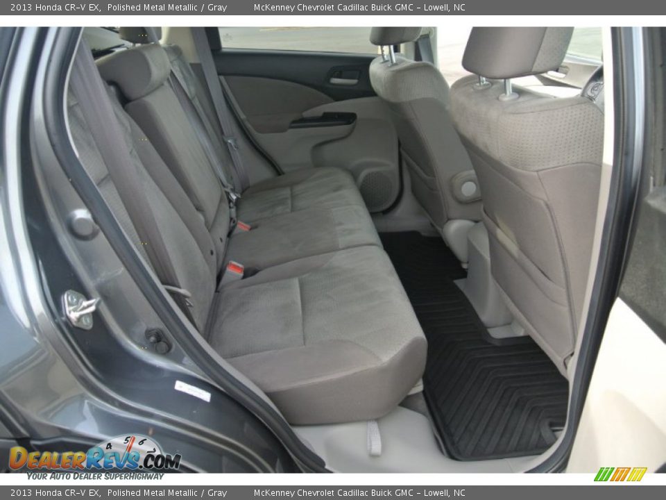 2013 Honda CR-V EX Polished Metal Metallic / Gray Photo #18