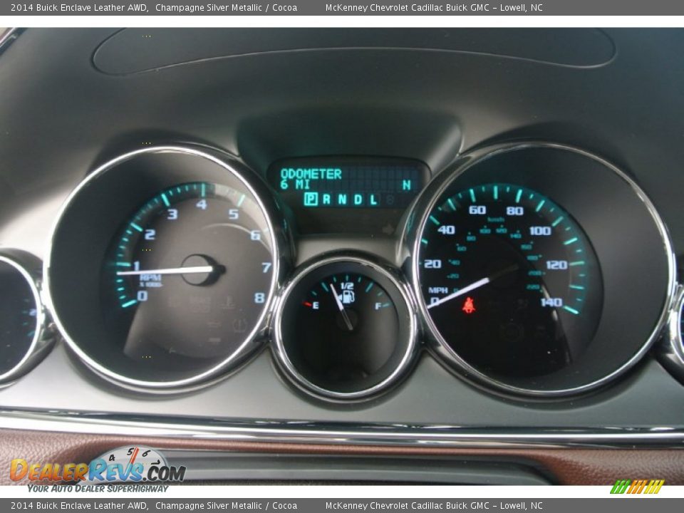2014 Buick Enclave Leather AWD Gauges Photo #15