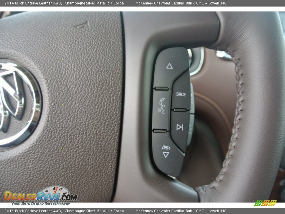 Controls of 2014 Buick Enclave Leather AWD Photo #16
