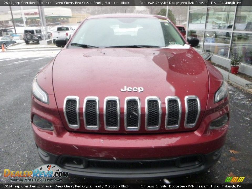 Deep Cherry Red Crystal Pearl 2014 Jeep Cherokee Sport 4x4 Photo #7