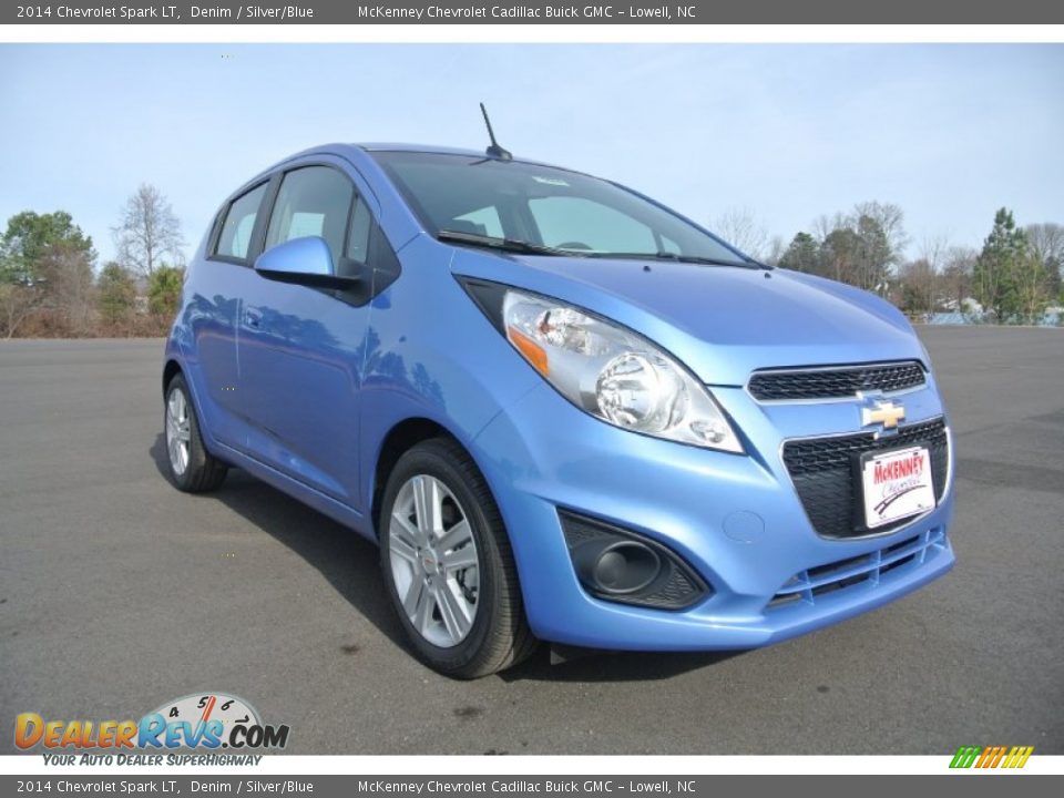 2014 Chevrolet Spark LT Denim / Silver/Blue Photo #1