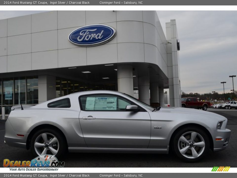 Ingot Silver 2014 Ford Mustang GT Coupe Photo #2