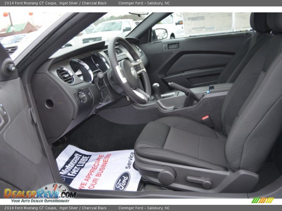 2014 Ford Mustang GT Coupe Ingot Silver / Charcoal Black Photo #5