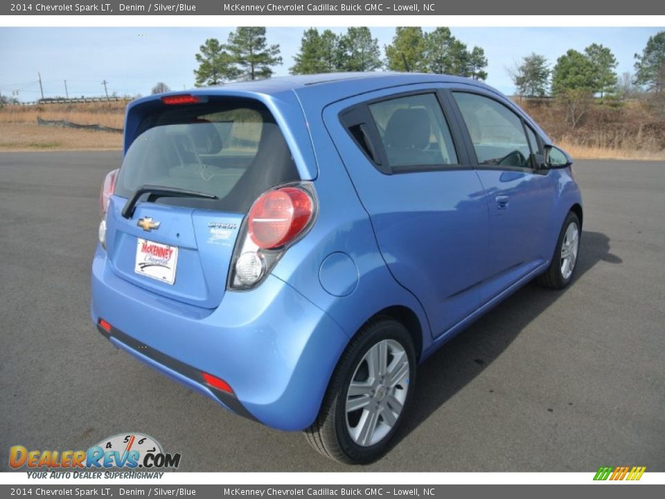 2014 Chevrolet Spark LT Denim / Silver/Blue Photo #5