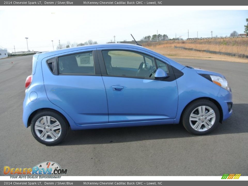 2014 Chevrolet Spark LT Denim / Silver/Blue Photo #6