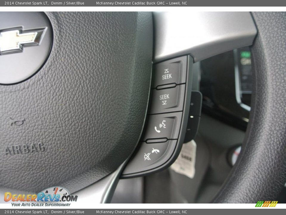 2014 Chevrolet Spark LT Denim / Silver/Blue Photo #12
