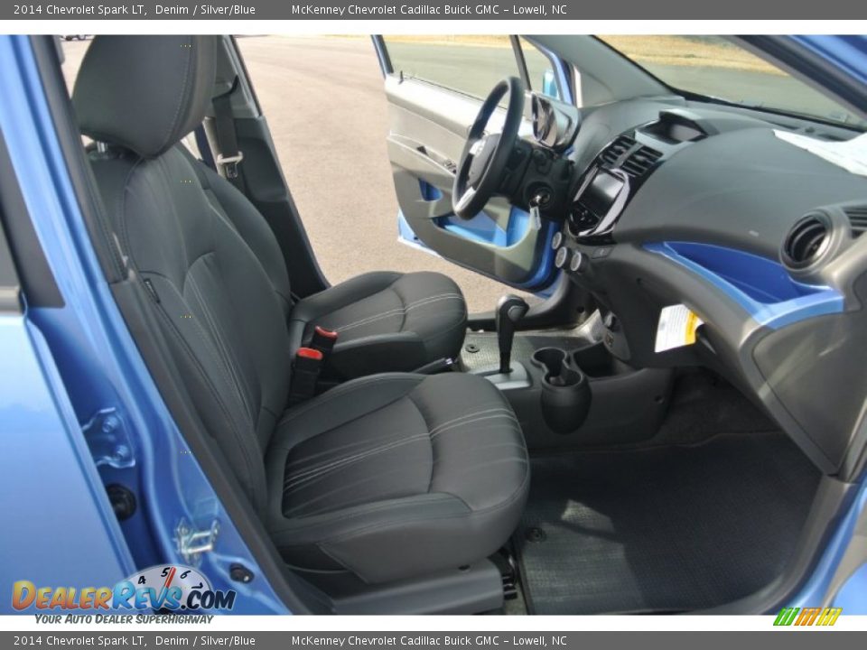 2014 Chevrolet Spark LT Denim / Silver/Blue Photo #16