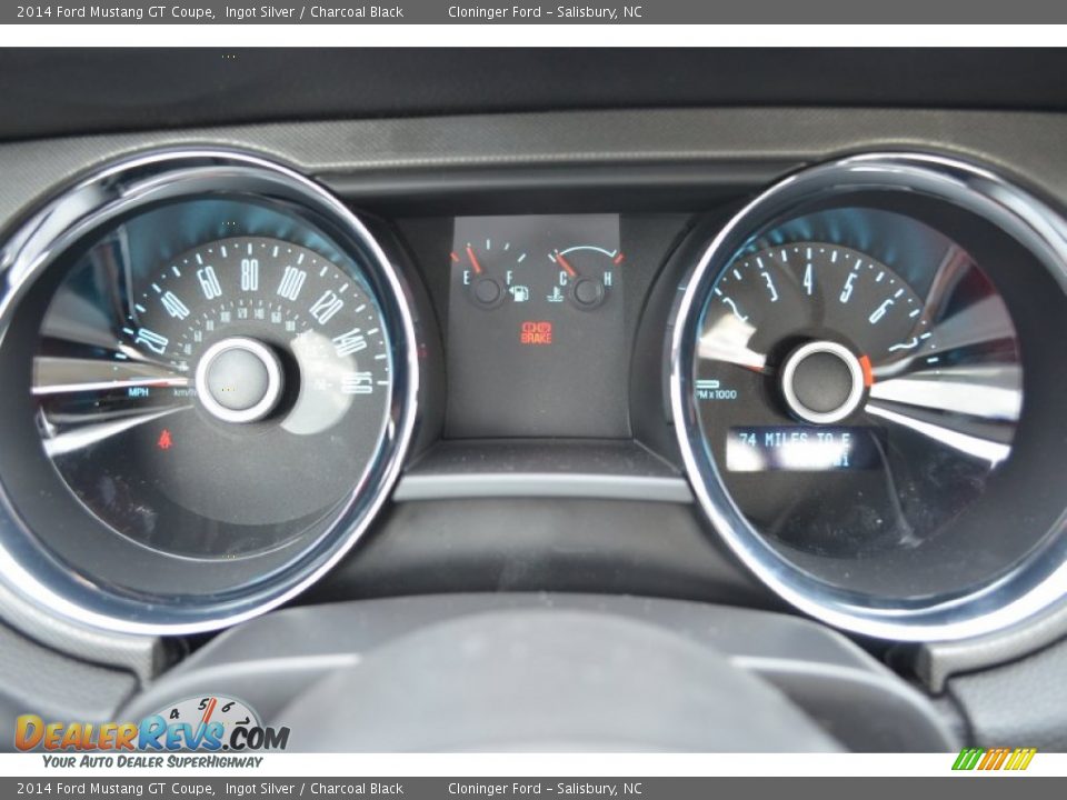 2014 Ford Mustang GT Coupe Gauges Photo #16