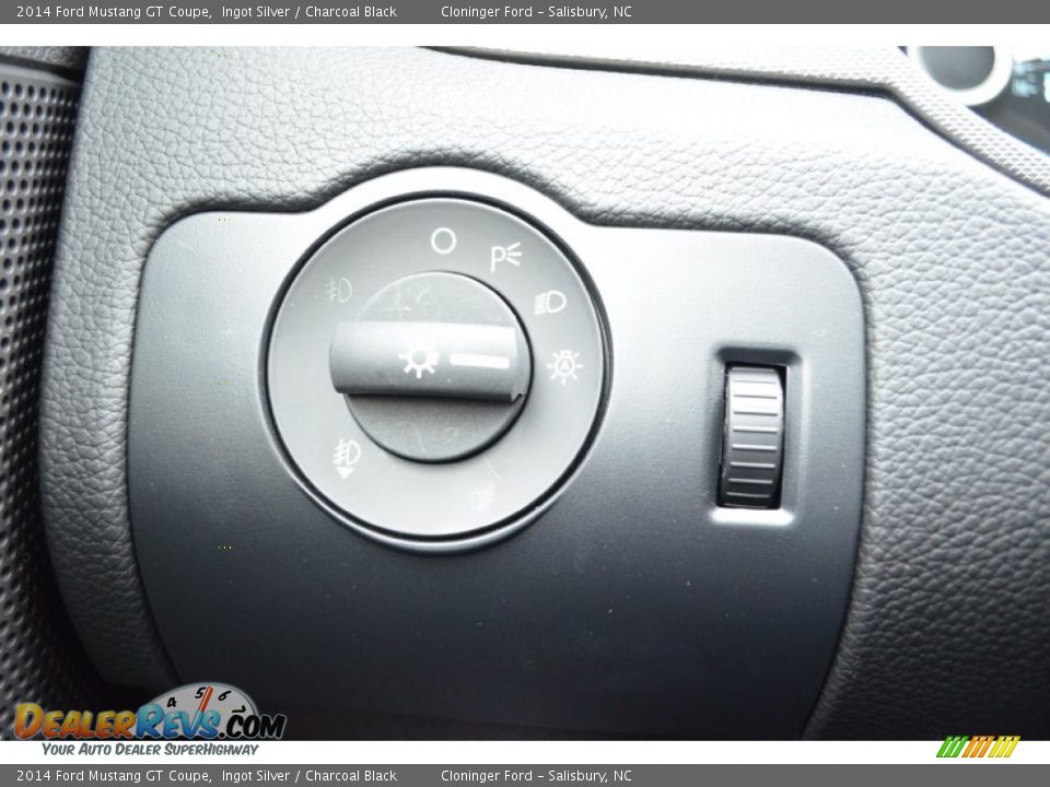 2014 Ford Mustang GT Coupe Ingot Silver / Charcoal Black Photo #17