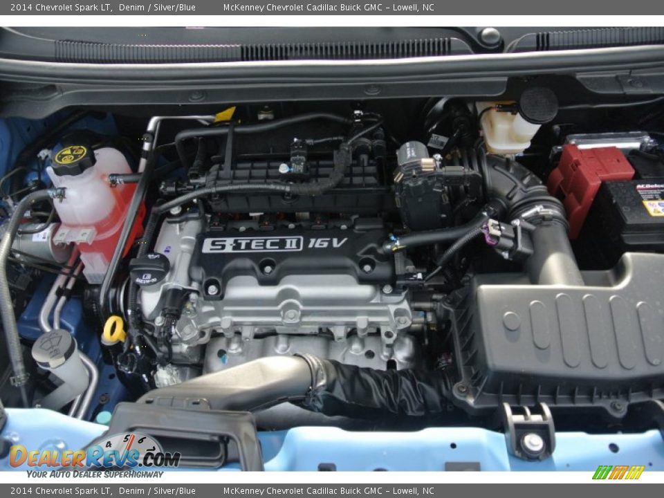 2014 Chevrolet Spark LT 1.2 Liter DOHC 16-Valve VVT 4 Cylinder Engine Photo #19