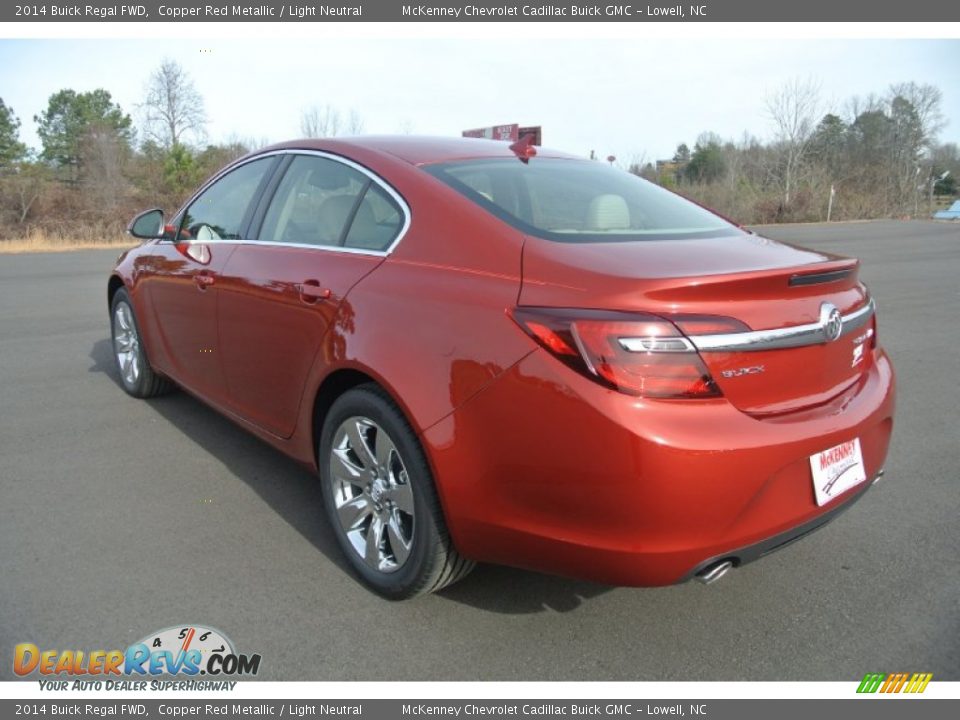 2014 Buick Regal FWD Copper Red Metallic / Light Neutral Photo #4