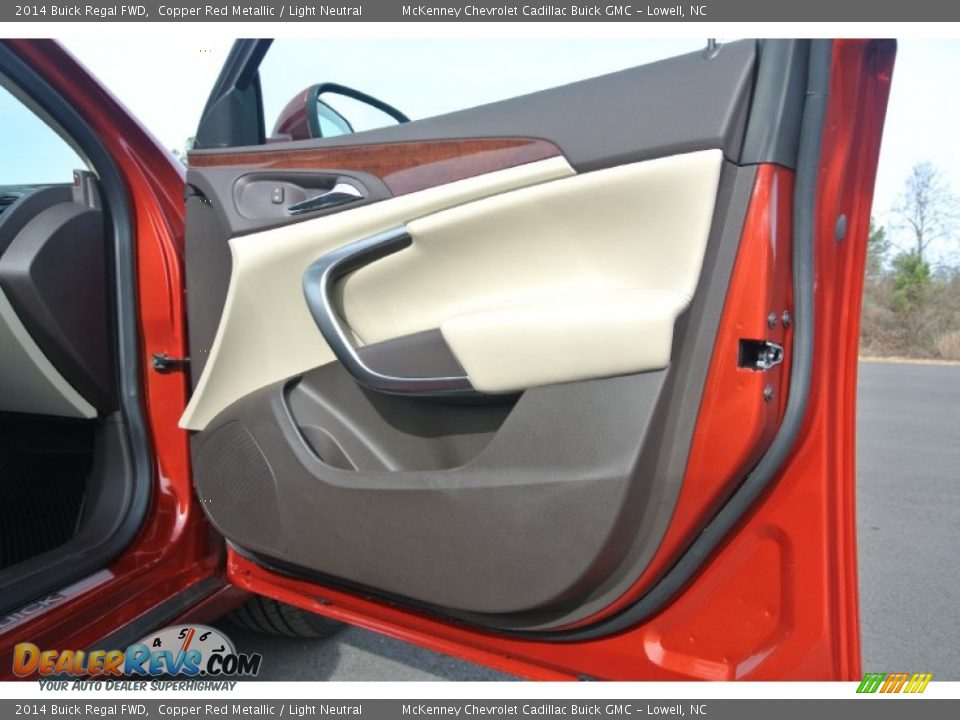 2014 Buick Regal FWD Copper Red Metallic / Light Neutral Photo #19