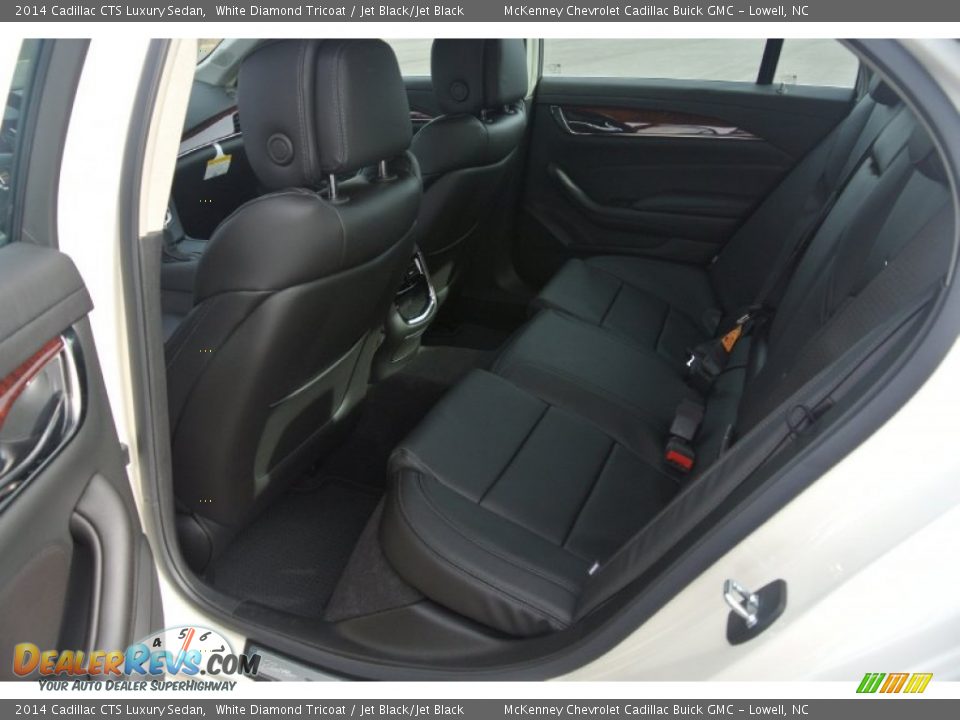 Rear Seat of 2014 Cadillac CTS Luxury Sedan Photo #16