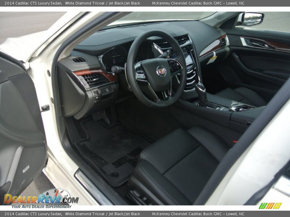 Jet Black/Jet Black Interior - 2014 Cadillac CTS Luxury Sedan Photo #23