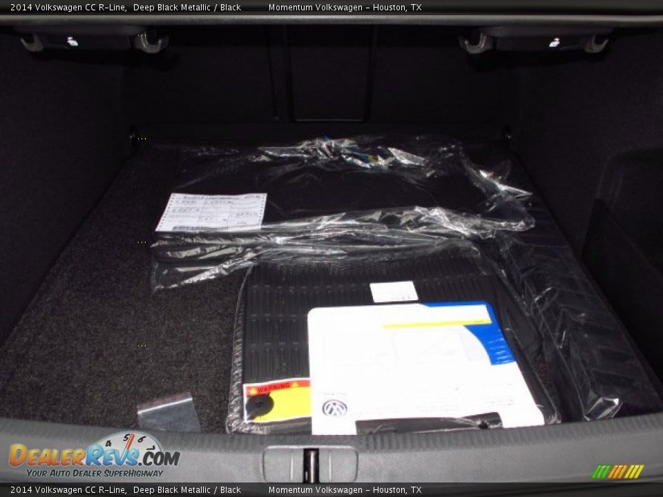 2014 Volkswagen CC R-Line Deep Black Metallic / Black Photo #6