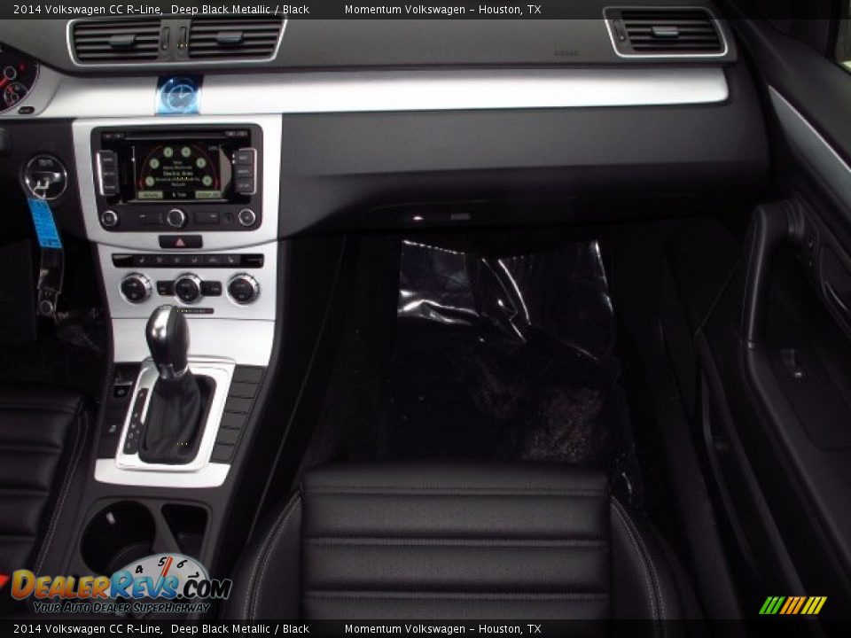 2014 Volkswagen CC R-Line Deep Black Metallic / Black Photo #12
