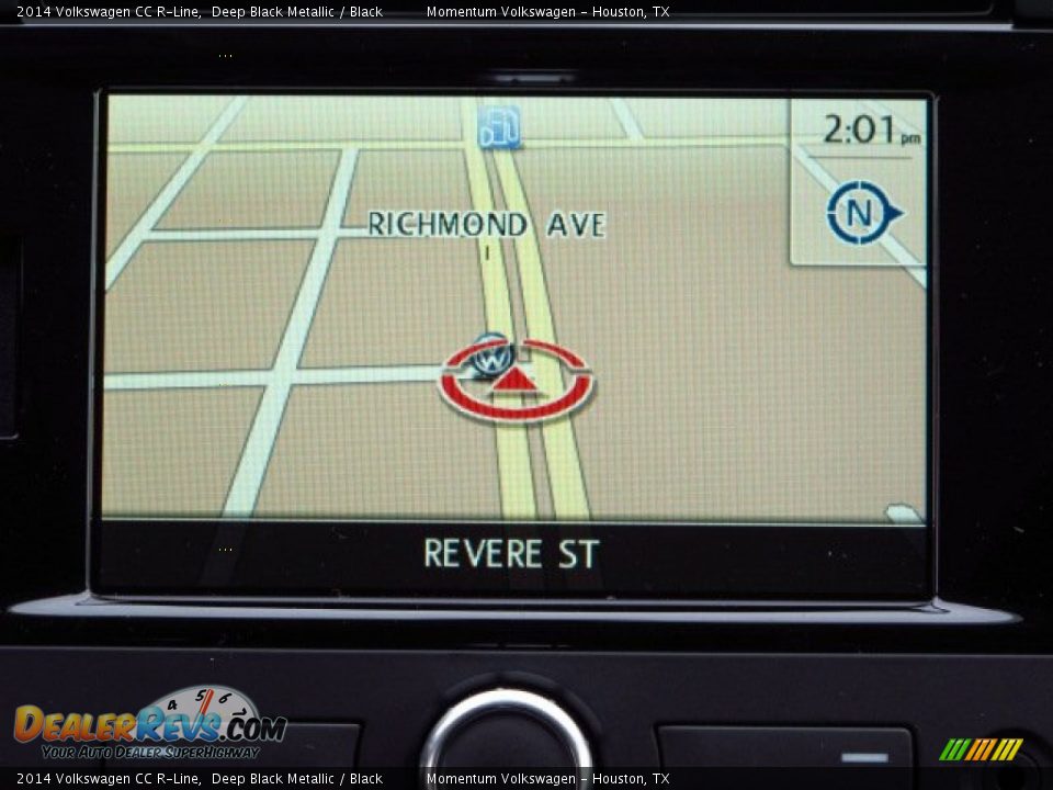 2014 Volkswagen CC R-Line Deep Black Metallic / Black Photo #19