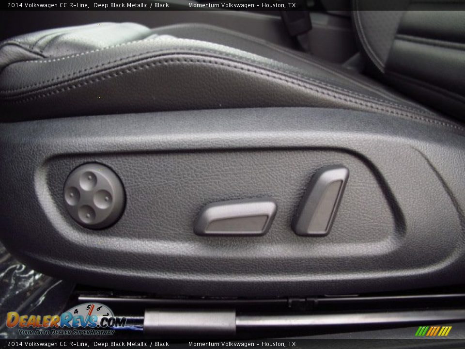 2014 Volkswagen CC R-Line Deep Black Metallic / Black Photo #20