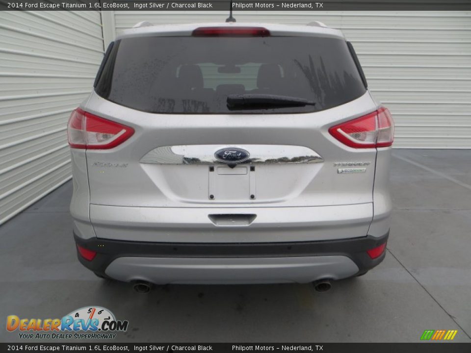 2014 Ford Escape Titanium 1.6L EcoBoost Ingot Silver / Charcoal Black Photo #5