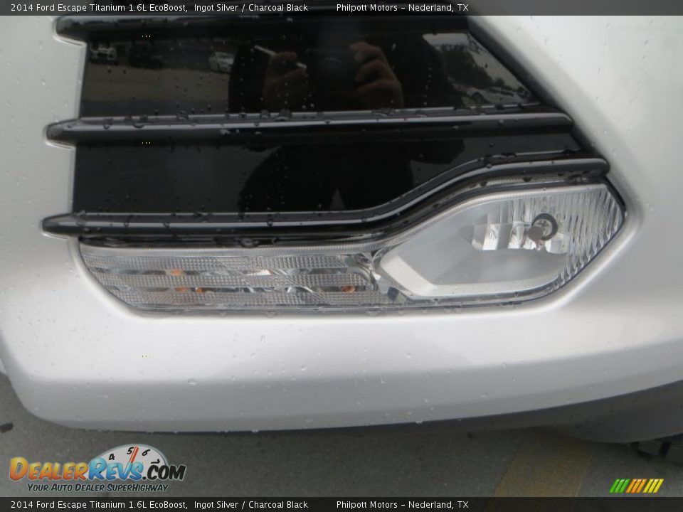 2014 Ford Escape Titanium 1.6L EcoBoost Ingot Silver / Charcoal Black Photo #10
